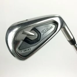 USED RIGHT HAND TITLEIST T300 IRONS 5-PW, 48° REGULAR FLEX