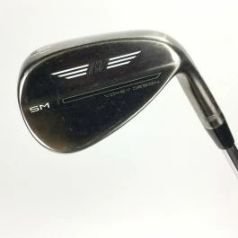 USED RIGHT HAND TITLEIST SM9 50/08 F-GRIND BRUSHED STEEL WEDGE