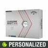 2023 Callaway Chrome Soft X LS Personalized White Golf Balls