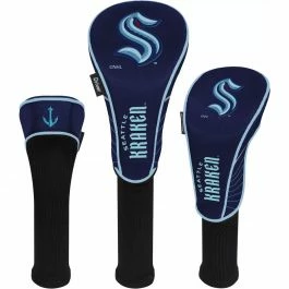 Team Effort Seattle Kraken Headcovers – 3 Pack