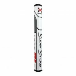 Super Stroke Traxion SS2 Putter Grip - White/Red/Grey