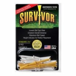 ProActive Survivor 2 3/4" Golf Tees - 12Pack
