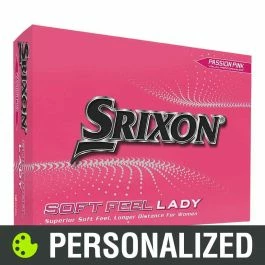 2023 Srixon Soft Feel Lady 8 Personalized Pink Golf Balls