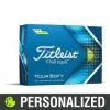 Titleist Tour Soft Personalized Yellow Golf Balls