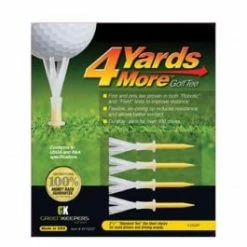 J&M Golf 4 Yards More Tees