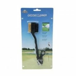 J&M Golf Dual Brush W/ Retractable Cord